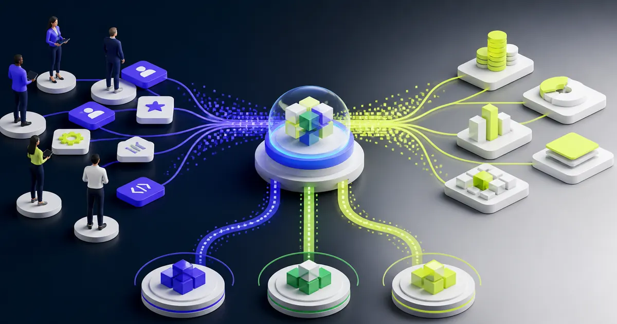 Workforce and financial planning inputs converging into shared business scenarios
